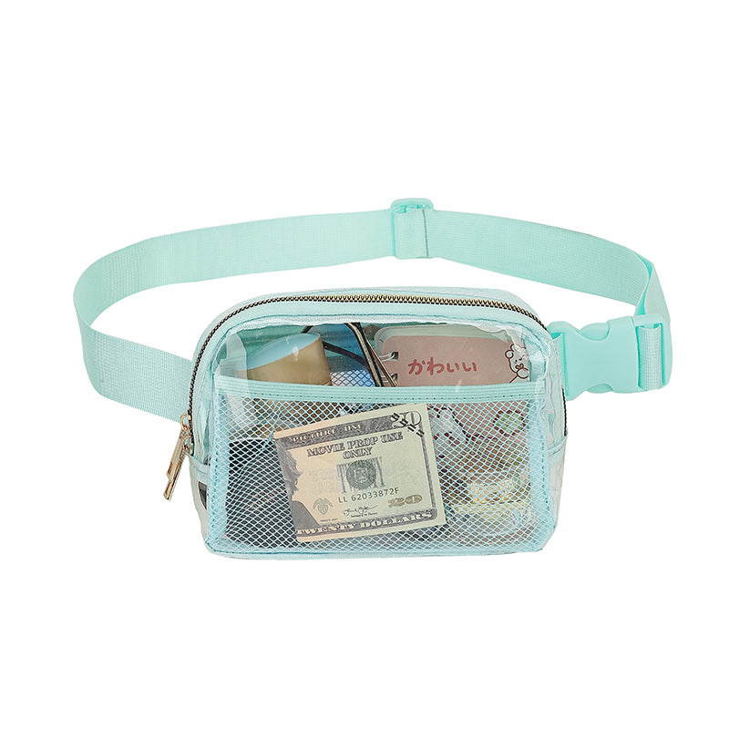 Wholesale Waist bag nylon waterproof chest bag outdoor sports running mobile phone bag versatile crossbody men and women